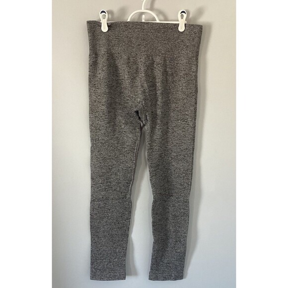 3 PR Colsie Women’s Ribbed High Waisted Workout Casual Leggings 2 Gray1 Black XL - Picture 9 of 11